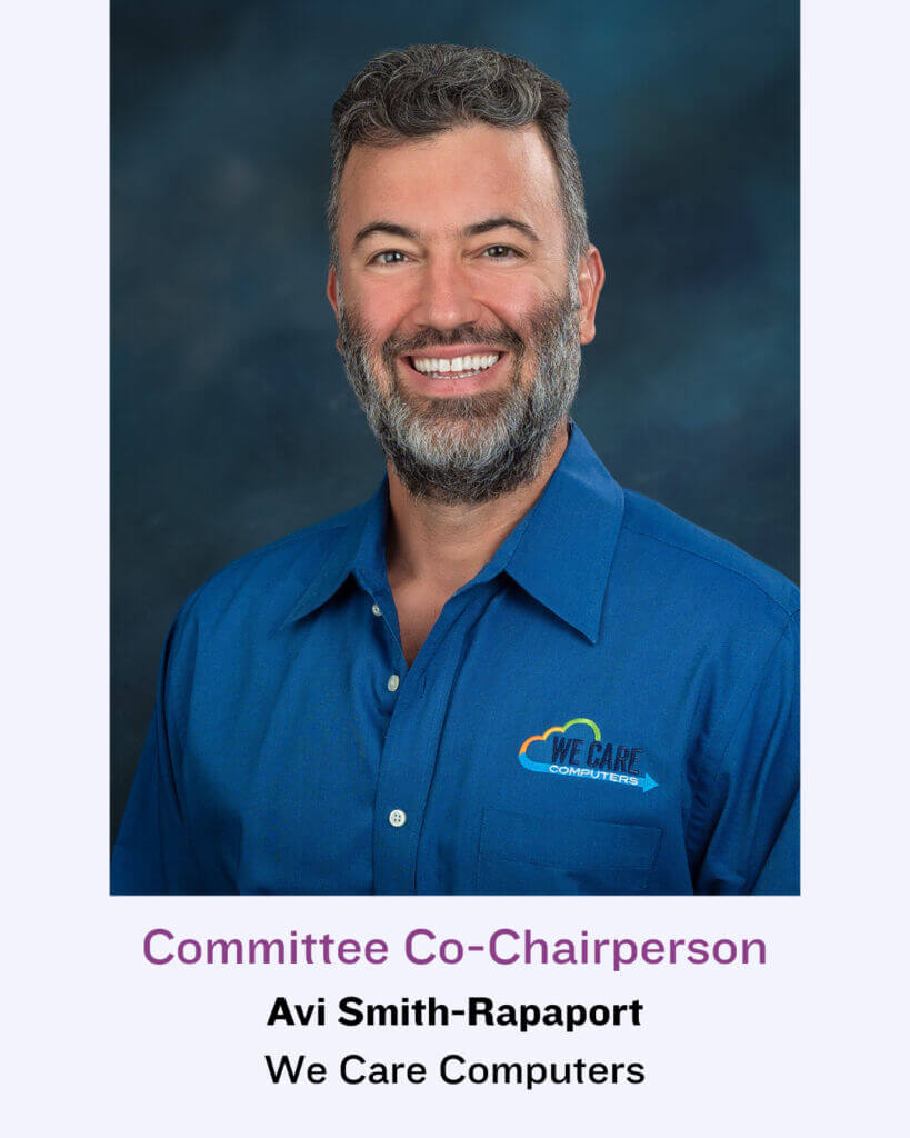 West Hartford Chamber Membership Committee Chairperson Avi Smith-Rapaport Head shot of man