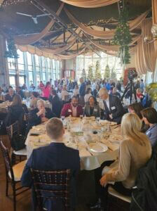 2025 Economic Development Update Several People at a banquet