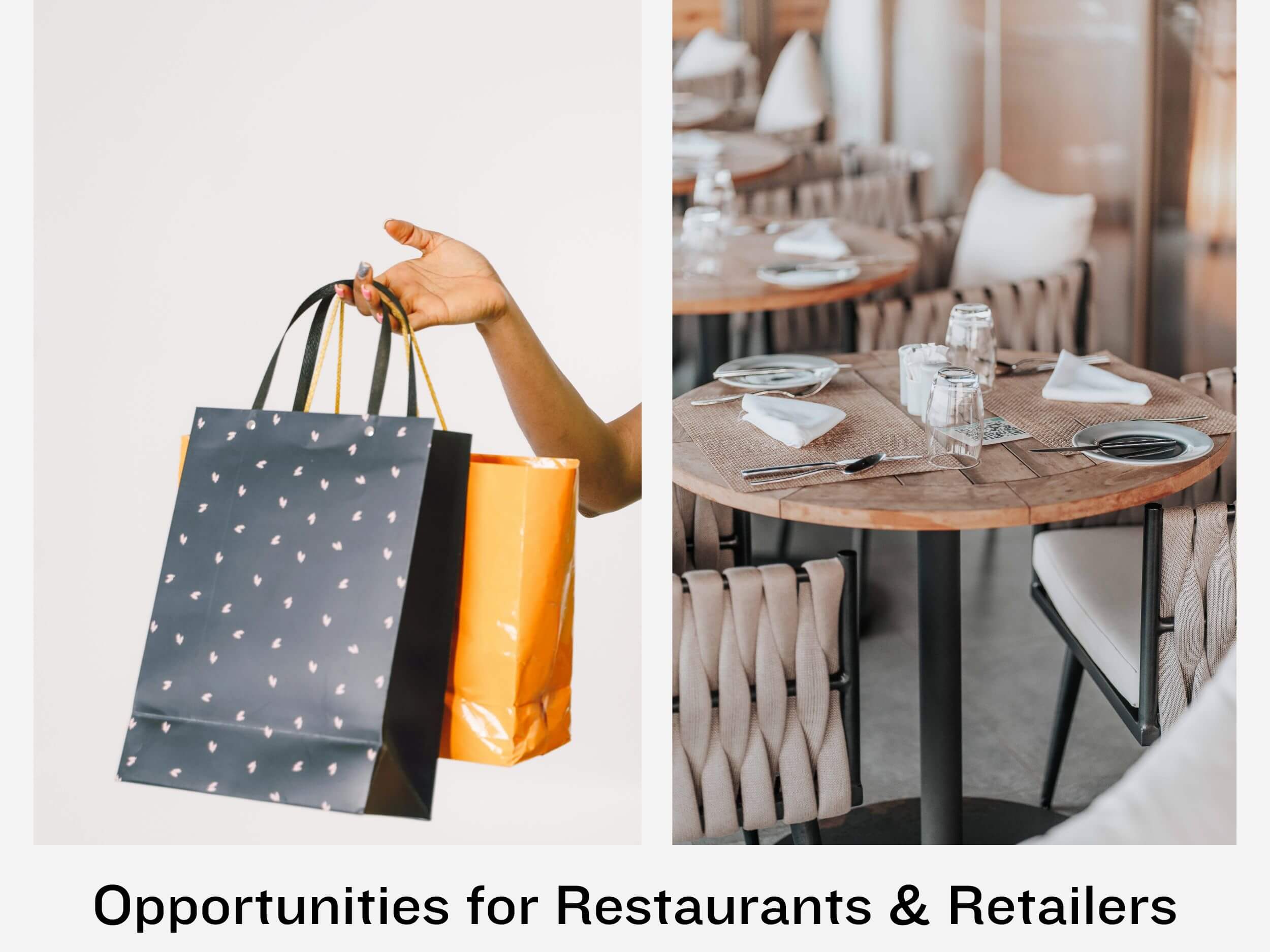 Opportunities for Restaurants & Retailers