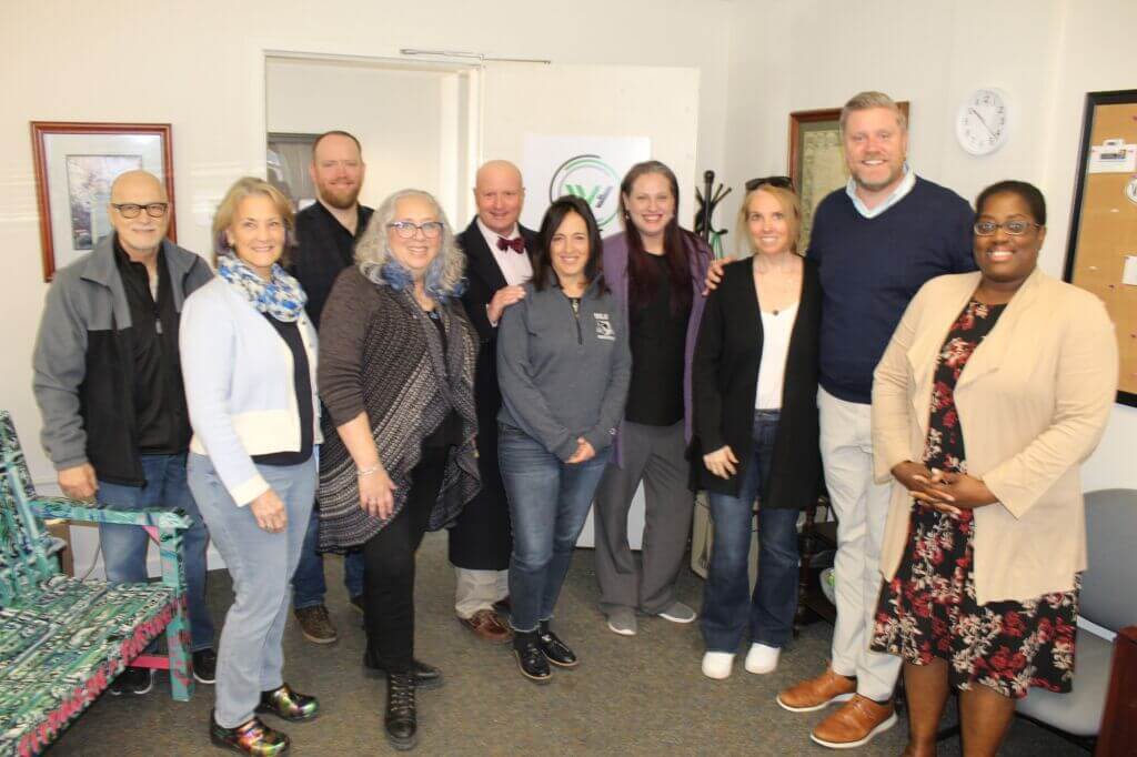 Group of people posing for a photo