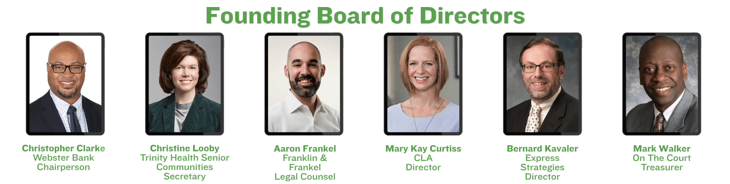 Foundation Board member headshots