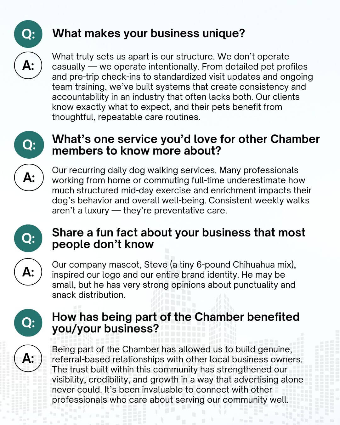 2 - Walk the Walk Professional Pet Care