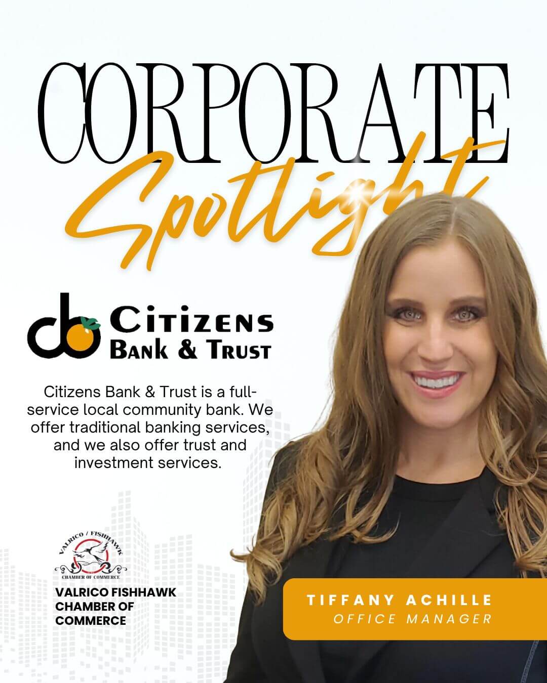 1 - Citizens Bank &amp; Trust (orange)