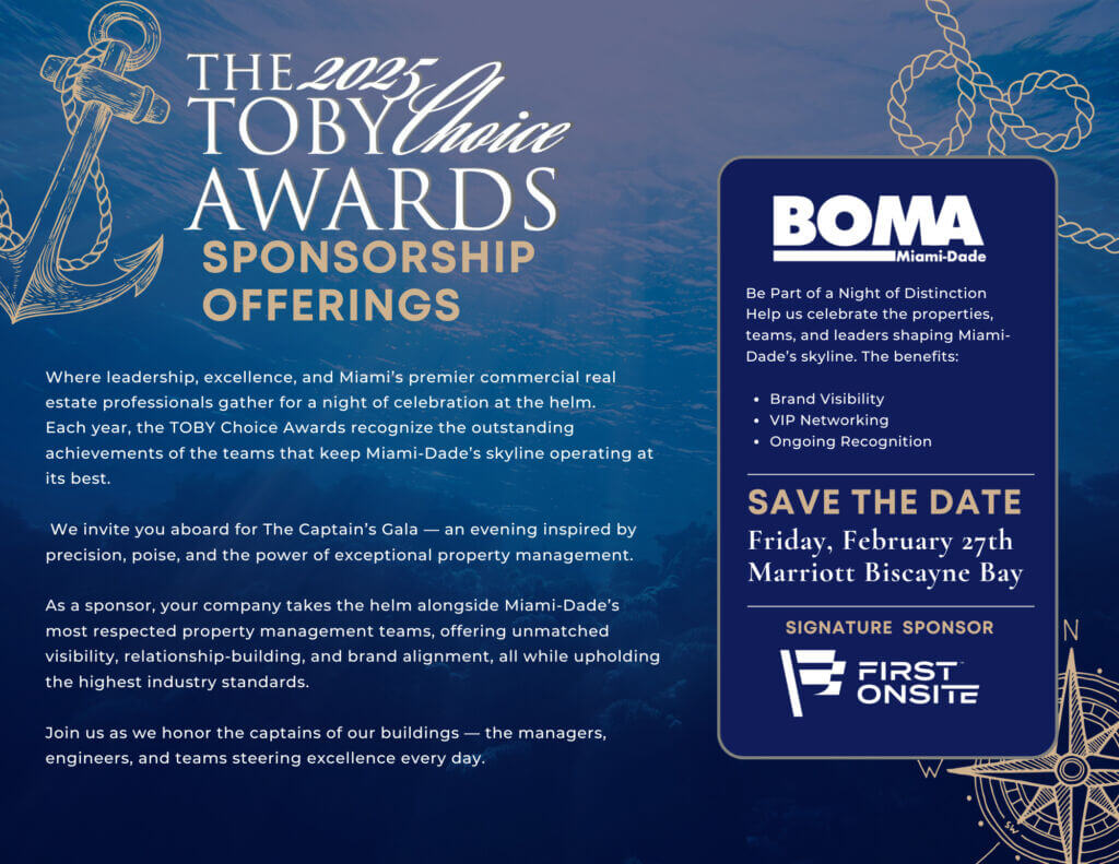 BMD TOBY 2025 Sponsorship Offering