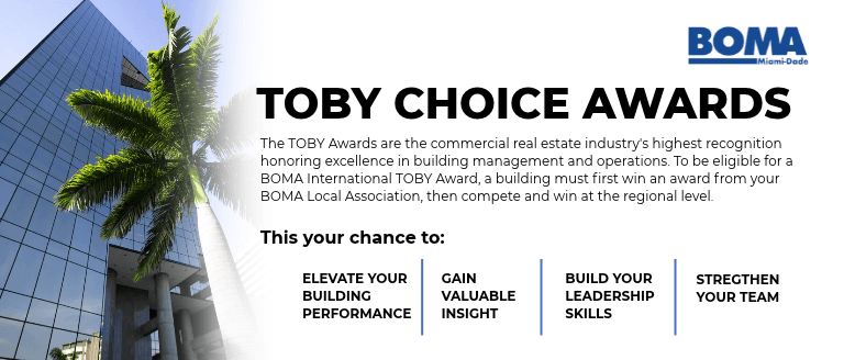 BOMA Miami TOBY CHOICE AWARDS