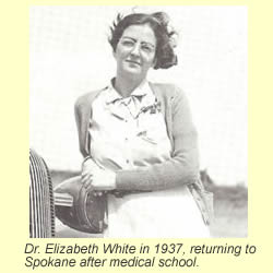 Dr. Elizabeth White in 1937