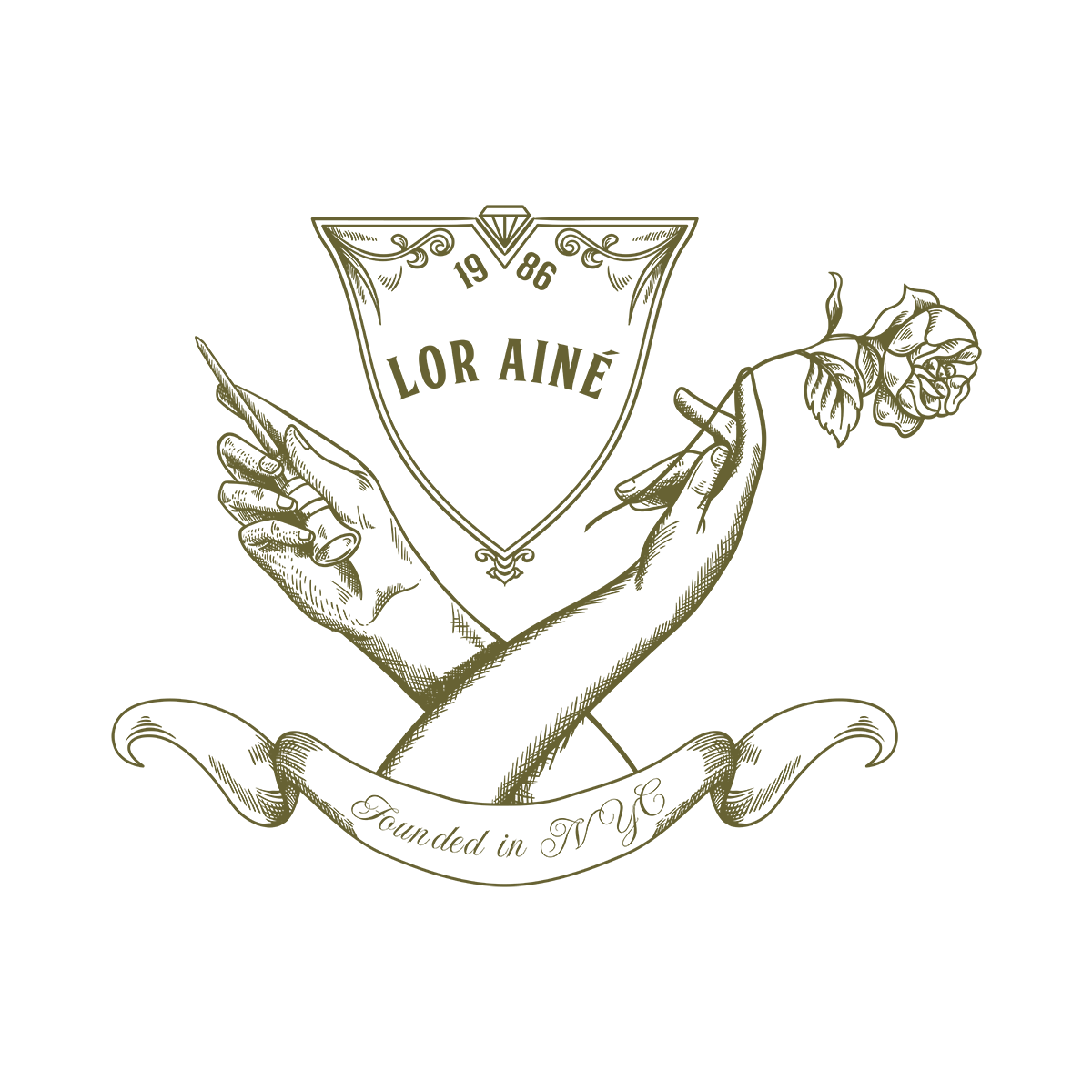 Lor Aine Transparent Logo