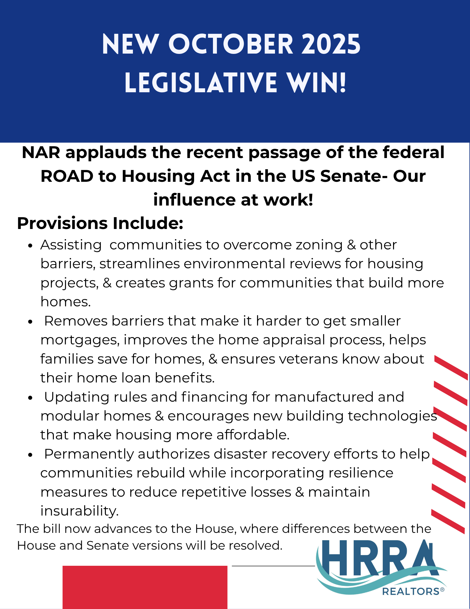 Legislative Win!