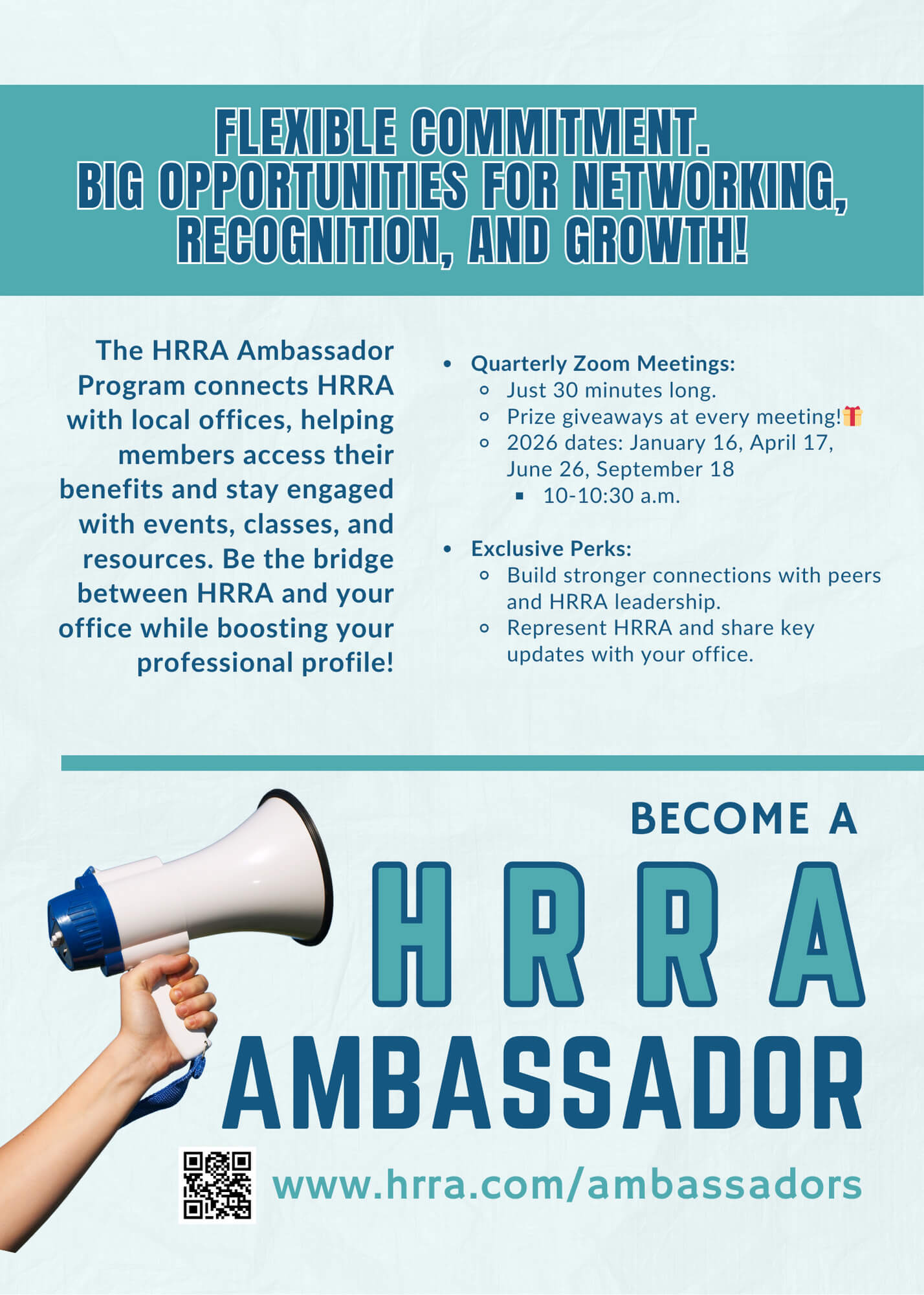 Ambassadors Recruitment Social (Metal Print (5 × 7 in))