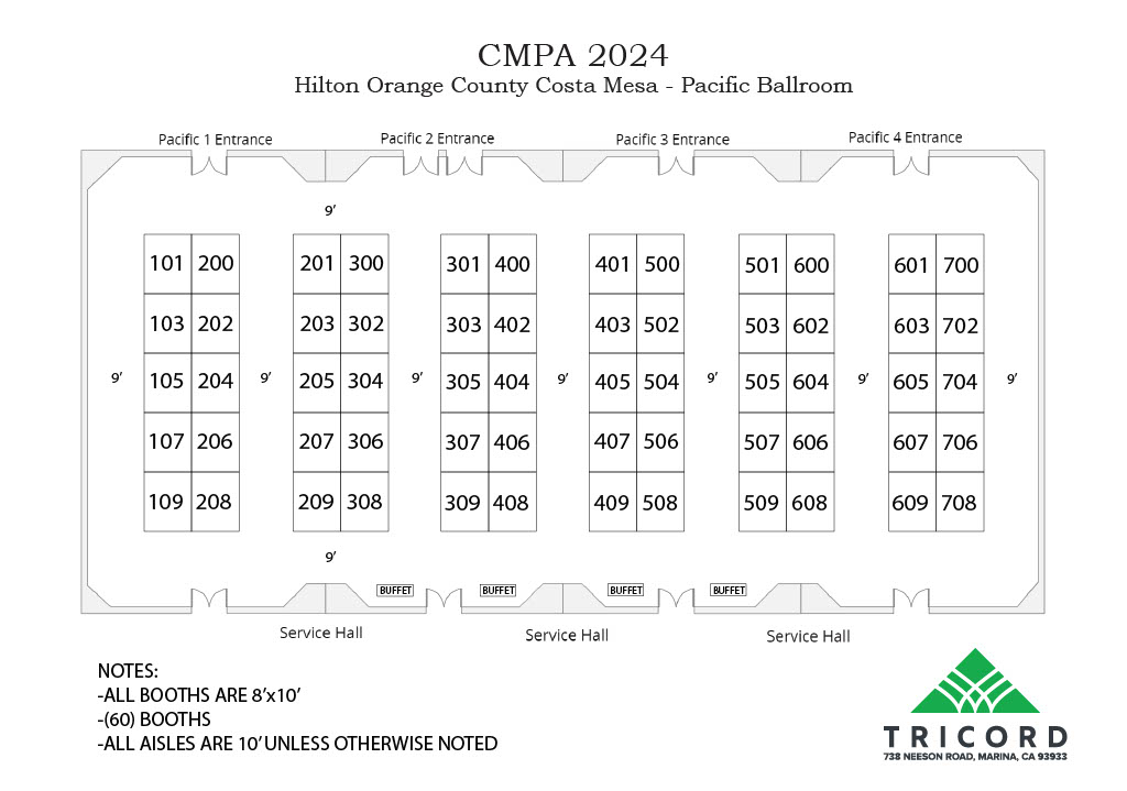 CMPA Floor Layout 2024