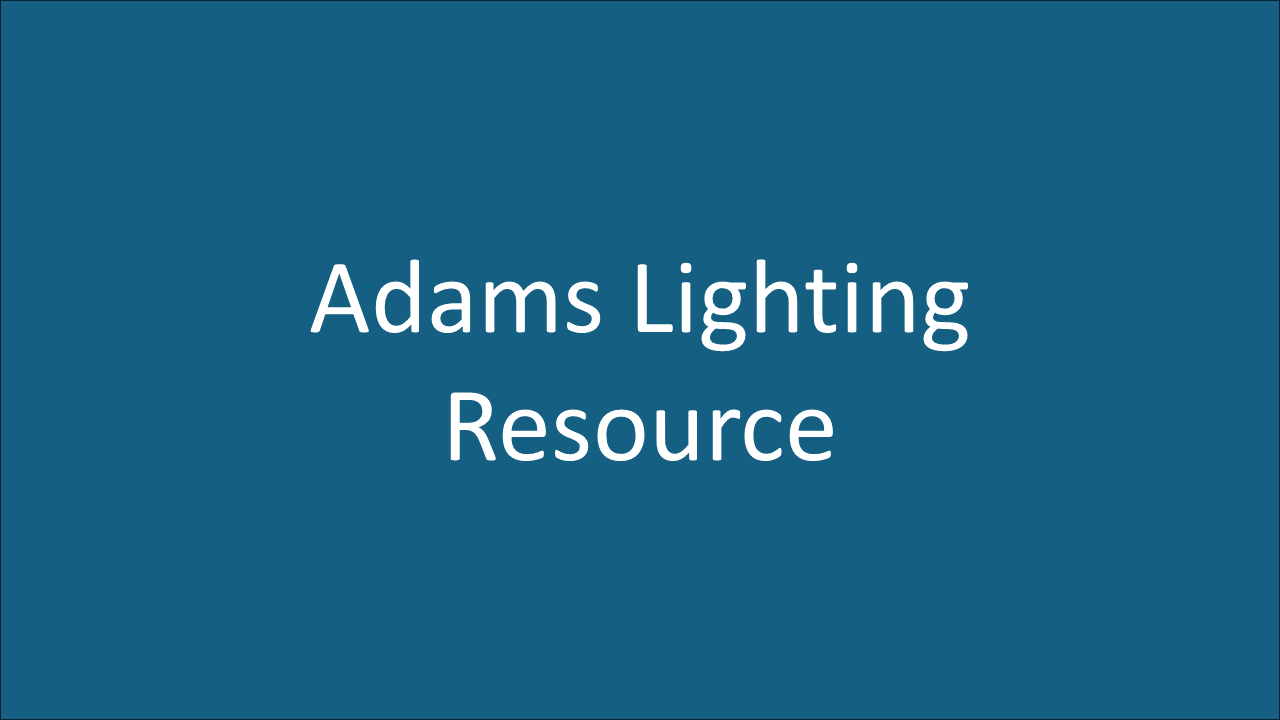 Adams Lighting Resource