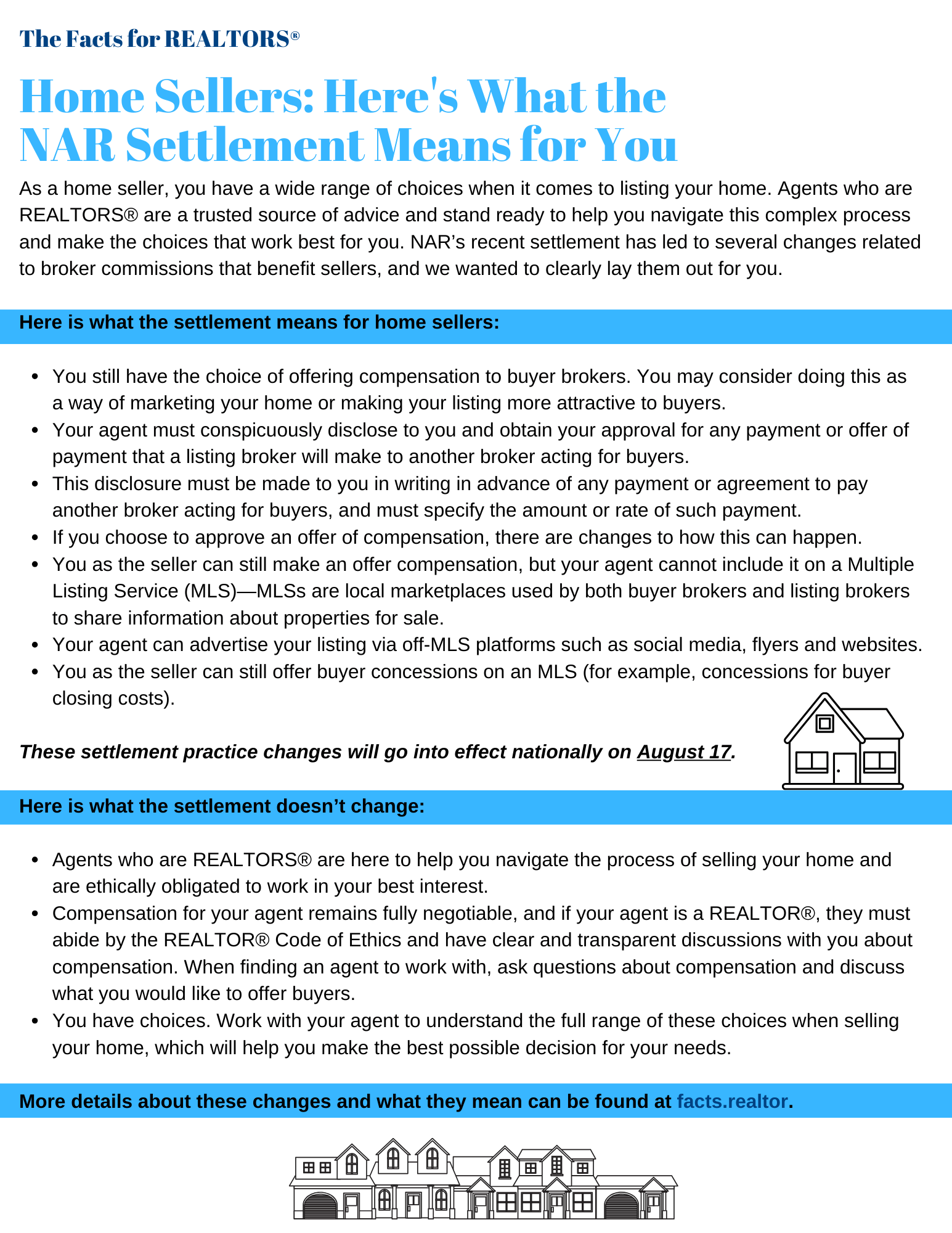 FLYER Home Sellers Here's What the NAR Settlement Means for You (1)