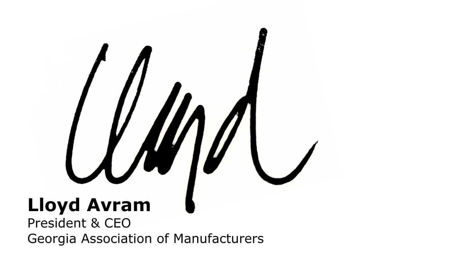 LAvram Email Signature Image